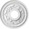 Ekena Millwork Baltimore PVC Medallion (Canopies up to 5 1/4"), 13"OD x 3 1/2"ID x 3/4"P, Metallic Dark Copper CMP13BACDC - alternate 2